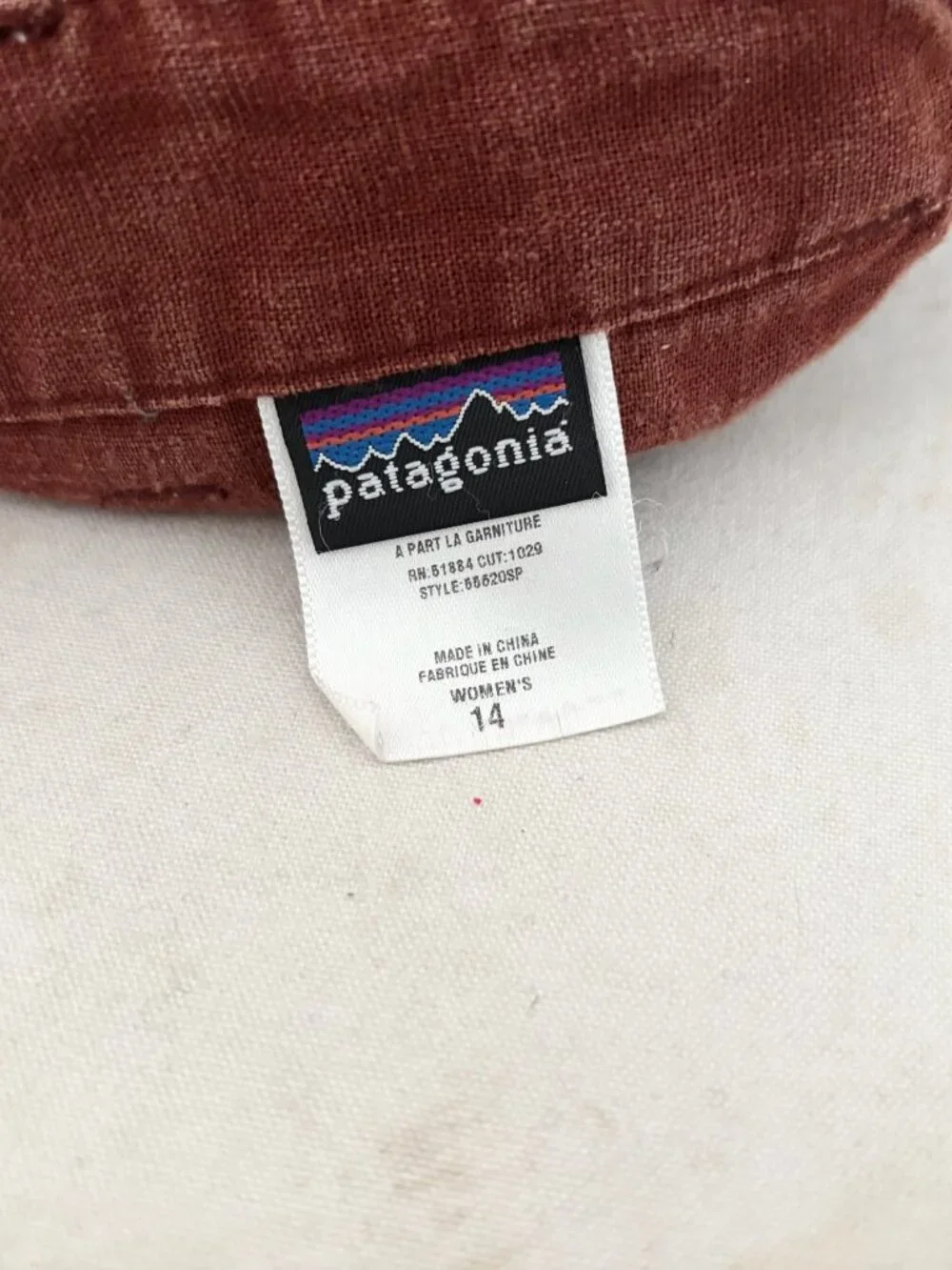 Vintage Patagonia Mainland Hemp Pants